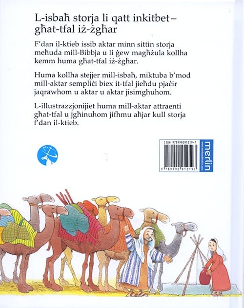 Stejjer mill-Bibbja back cover