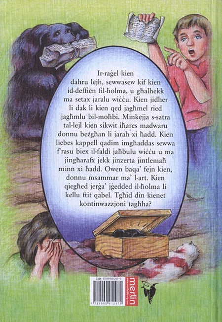 Is-Sigriet ta’ Għajnejn il-Kobra back cover