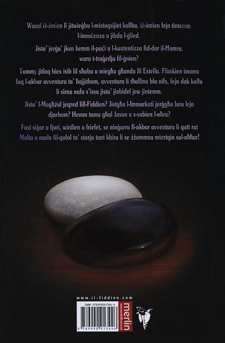 Il-Ġnien tad-Dmugħ (Il-Fiddien 3) back cover