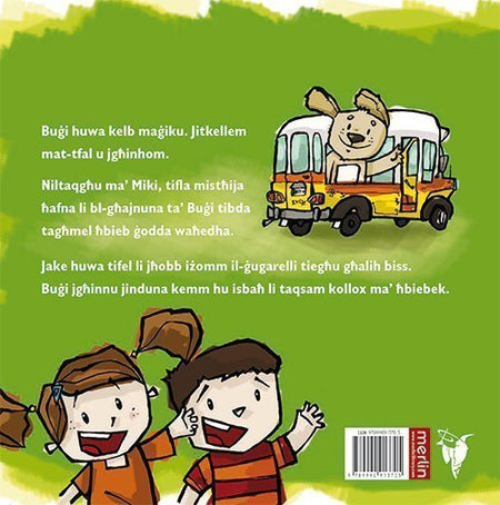 Buġi, Miki u Jake back cover