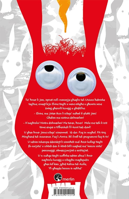 Naħqa ta’ Ħmar back cover