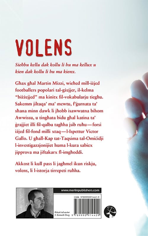 Volens back cover
