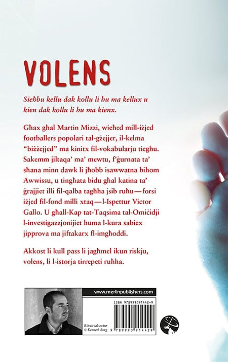 Volens back cover