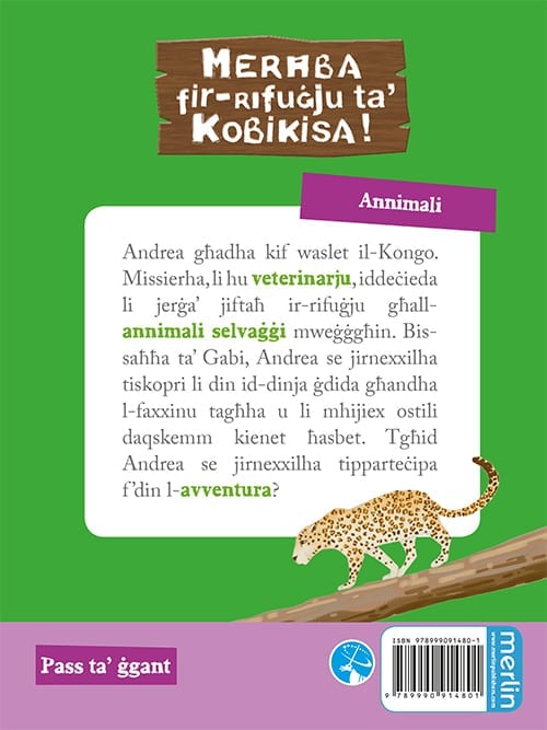 Merħba fir-Rifuġju ta’ Kobikisa! (Livell 3) back cover
