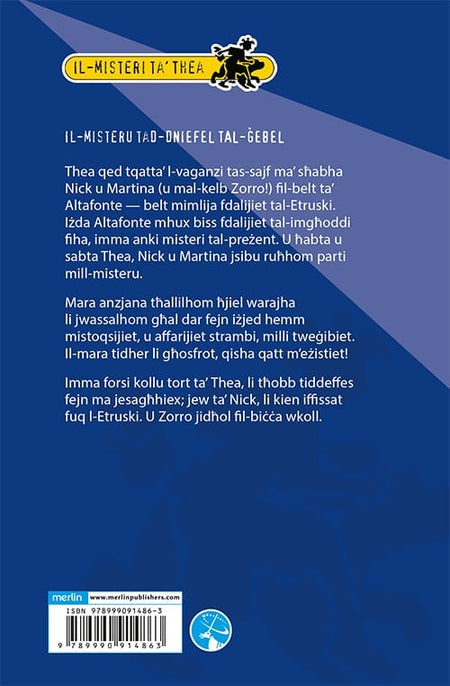 Il-Misteru tad-Dniefel tal-Ġebel (2) back cover