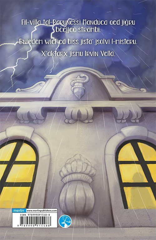 Irvin Vella: Il-Każ Manduca (1) back cover
