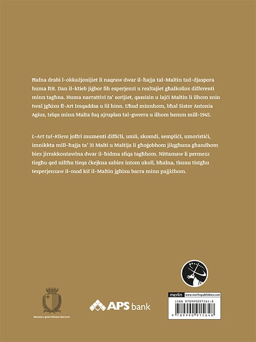 L-Art tal-Kliem back cover