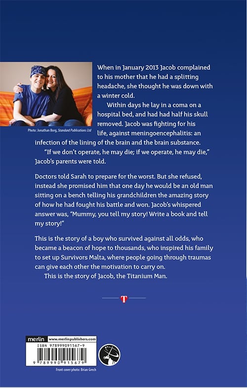 Jacob: My Titanium Man back cover