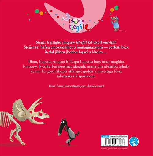Lupu Lupettu Jinvestiga l-Mużew back cover