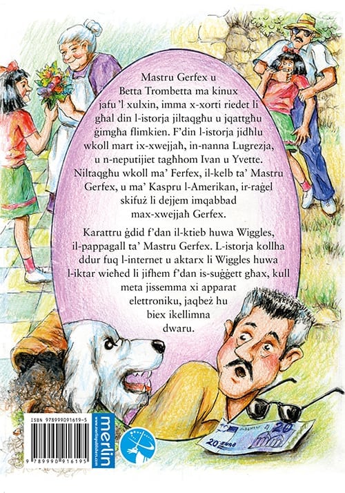 Gerfex, Betta u l-Internet back cover