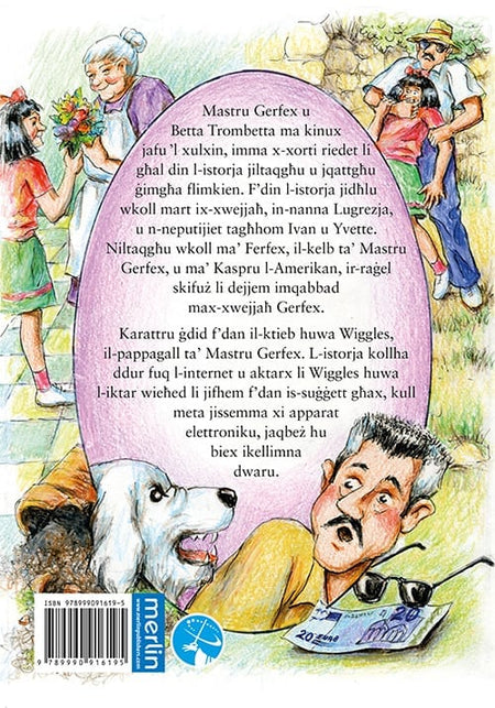 Gerfex, Betta u l-Internet back cover