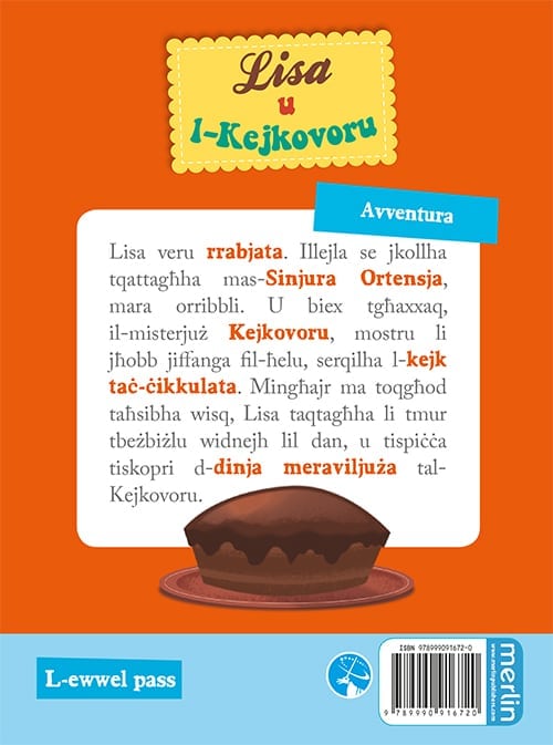 Lisa u l-Kejkovoru (Livell 1) - Agenda Bookshop