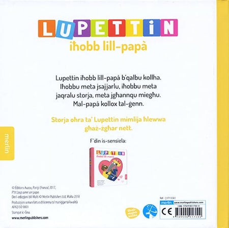 Lupettin iħobb lill-papà - Agenda Bookshop