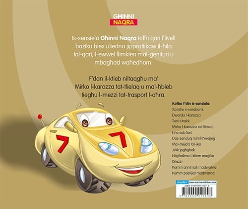 Mirko l-karozza tat-tlielaq (Għinni Naqra) back cover