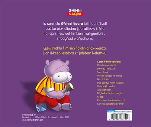 Lino sab torċ (Għinni Naqra) back cover
