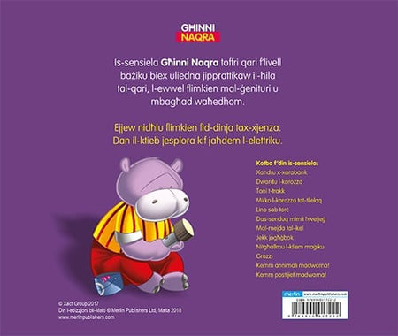 Lino sab torċ (Għinni Naqra) back cover