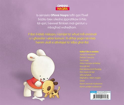 Kemm annimali madwarna! (Għinni Naqra) back cover