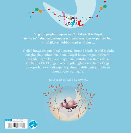 Ġojjell id-dragun li jonfoħ l-ilma back cover