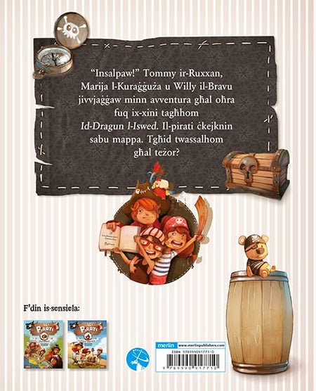 Il-Pirati: It-Teżor ta’ Morgan il-Pirata - Agenda Bookshop