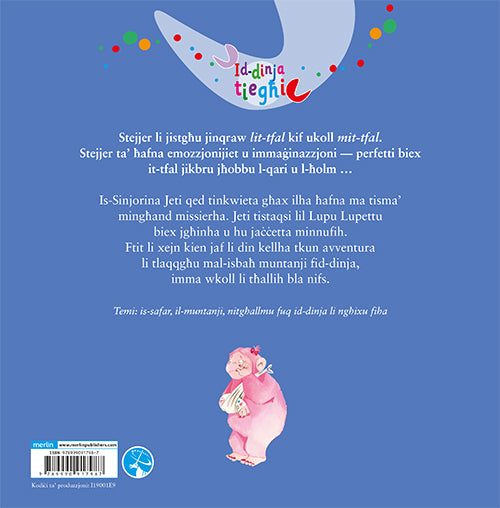 Lupu Lupettu jitla’ l-muntanji back cover