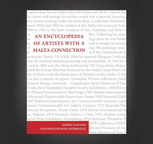 An Encyclopedia of Artists with a Malta Connection - Agenda Bookshop