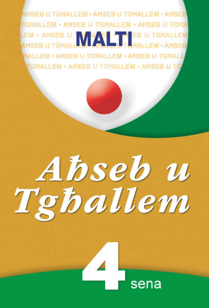 Aħseb u Tgħallem MALTI għar-4 sena - Agenda Bookshop