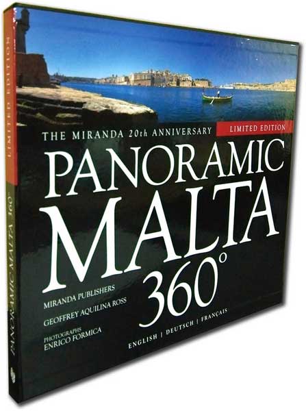 Panoramic Malta 360 Limited Edition - Agenda Bookshop