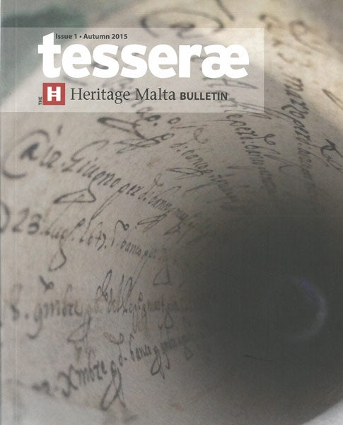 Tesserae – Issue 1 – Autumn 2015 - Agenda Bookshop