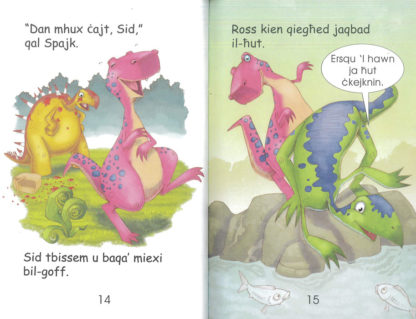 Id-Dinosawru li tilef l-GĦAJTA tiegħu - L-Ewwel Qari: It-Tielet Livell - Agenda Bookshop