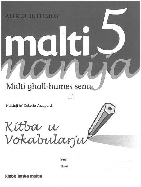 Malti Manija 5: Kitba u Vokabularju - Agenda Bookshop