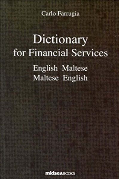 Dictionary for Financial Services - Agenda Bookshop