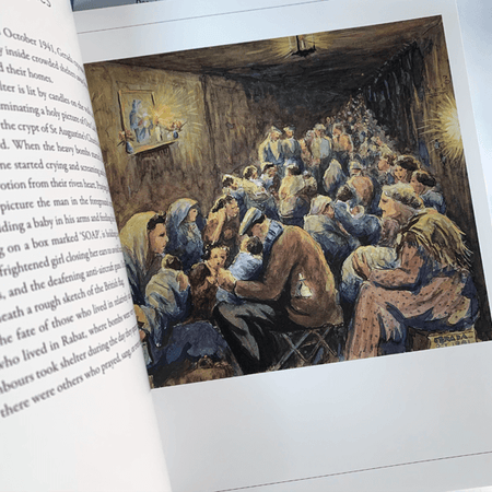 Malta in World War II (Wartime Drawings by Alf Gerada) - Agenda Bookshop