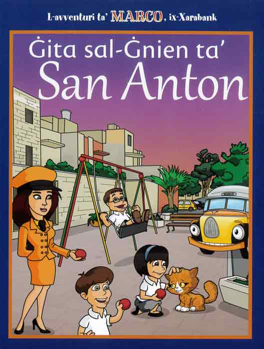 Ġita sal-Ġnien ta’ San Anton - L-Avventuri ta' Marco x-Xarabank - Agenda Bookshop