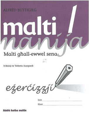 Malti Manija 1: Eżerċizzji - Agenda Bookshop