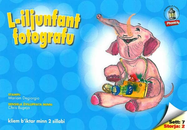 L-iljunfant fotografu - Sensiela Fanali Blu Ċari Is-Seba' Livell - Agenda Bookshop