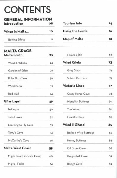 Sport Climbing in Malta & Gozo - Agenda Bookshop