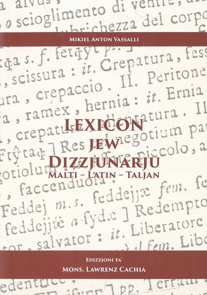 Lexicon jew Dizzjunarju Malti-Latin-Taljan - Agenda Bookshop