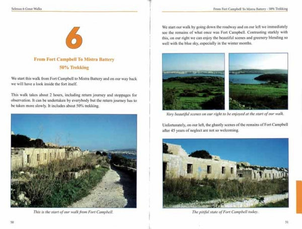 Selmun – 6 Great Walks - Walking Guide Book - Agenda Bookshop