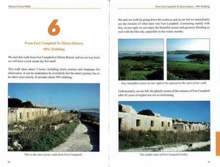 Selmun – 6 Great Walks - Walking Guide Book - Agenda Bookshop