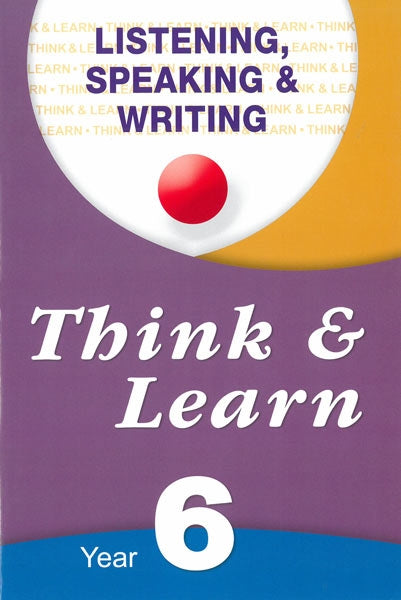 THINK AND LEARN YR6 ENGLISH BOOK - Agenda Bookshop