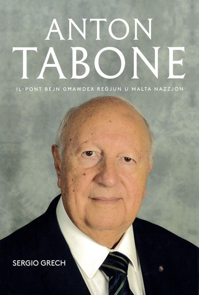 Anton Tabone, ilpont bejn Għawdex reġjun u Malta nazzjon - Agenda Bookshop