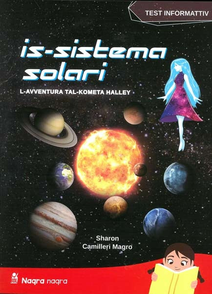 Is-sistema Solari – l-Avventura tal-Kometa Halley  mis-sensiela Naqra naqra - Agenda Bookshop