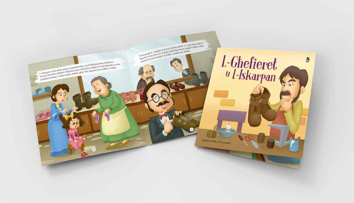 L-Għefieret u l-Iskarpan Sensiela Ħrejjef Klassiċi - Agenda Bookshop