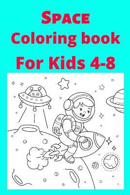 Space Coloring book For Kids 4-8 - Agenda Bookshop