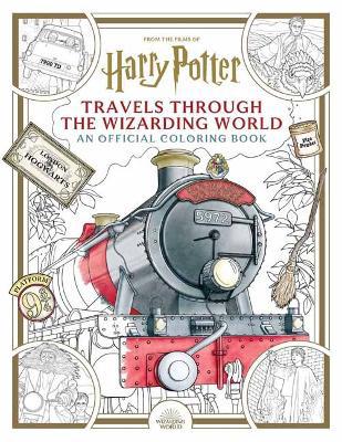 Harry Potter: Travels Through the Wizarding World: An Official Coloring Book - Agenda Bookshop