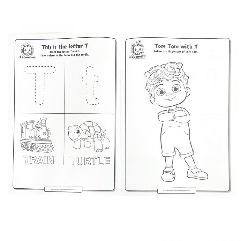 CoComelon ABC Colouring Book - Agenda Bookshop