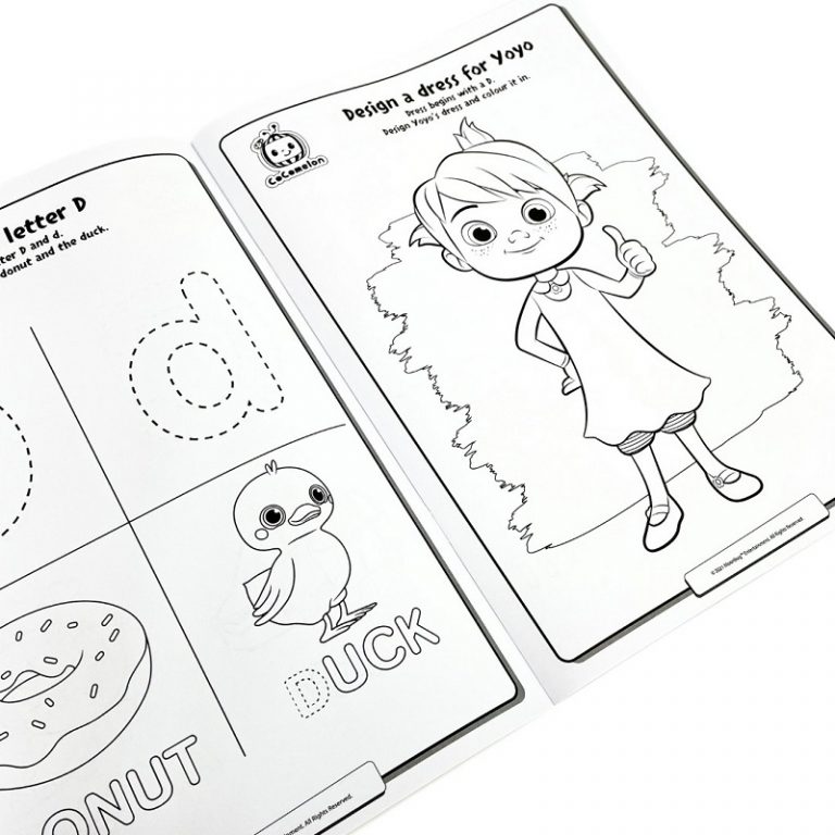 CoComelon ABC Colouring Book - Agenda Bookshop