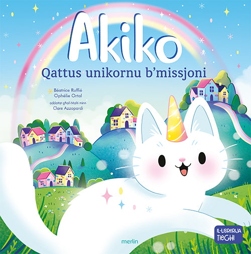 Akiko: Qattus unikornu b’missjoni - Agenda Bookshop