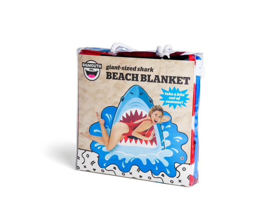 Giant Shark Beach Blanket - Agenda Bookshop