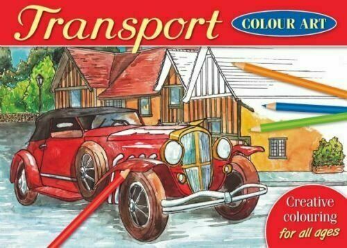 BW Colour Art: Transport - Agenda Bookshop